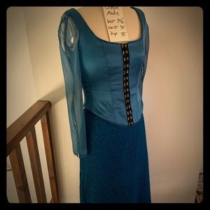 Custom made corset and skirt